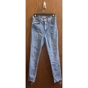 Levi Mile High skinny jeans, size 28